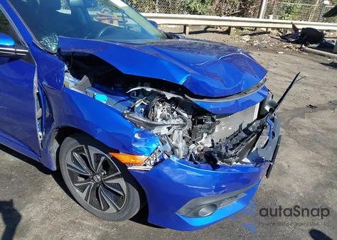 2017 Honda Civic Ex-L из США, поврежденный, VIN 19XFC1F79HE211261